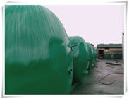 2 टन 5000 लिटर नाइट्रोजन भंडारण टैंक, क्षैतिज वायु कंप्रेसर रिसीवर टैंक